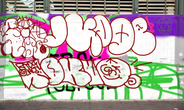 Graffiti artwork by Sumoe