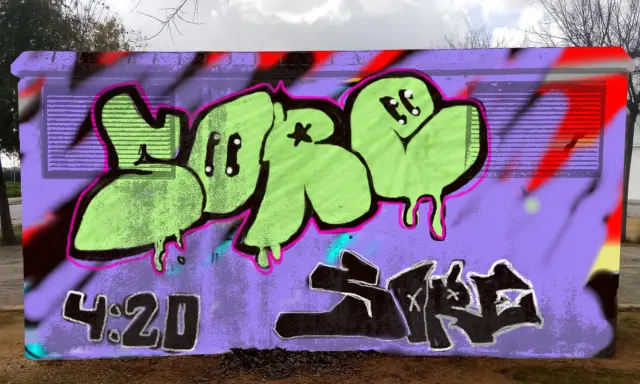 Graffiti artwork by Sore95