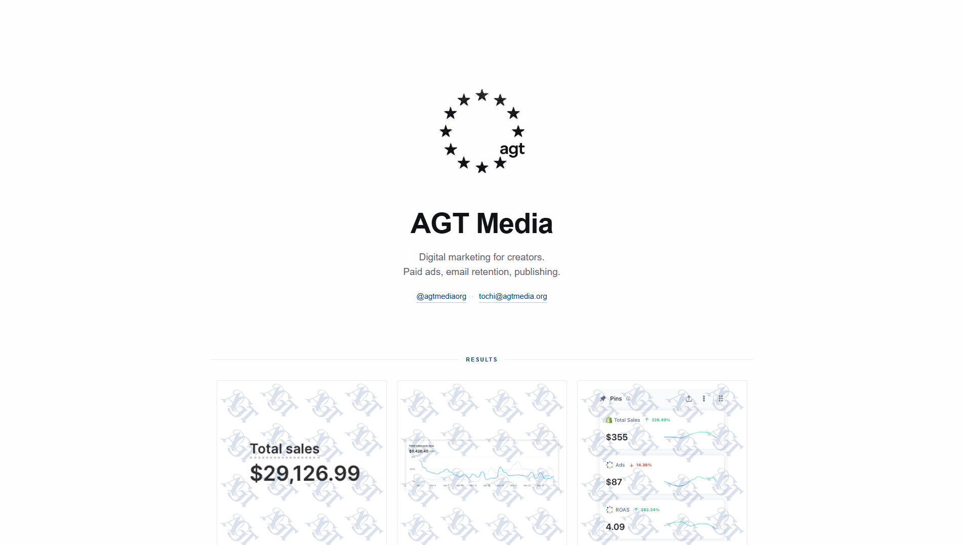 Stored capture of agtmedia.org