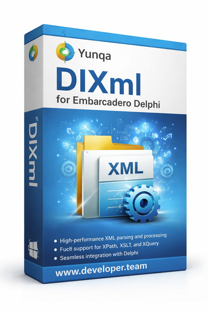 DIXml v8.2.1 for Delphi 11-13.0 DCUs