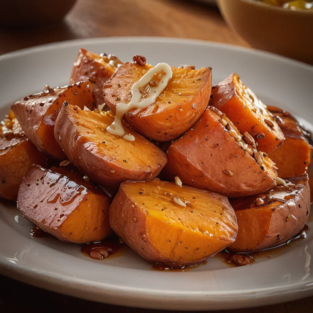 Sweet Potatoes with Candied Glaze