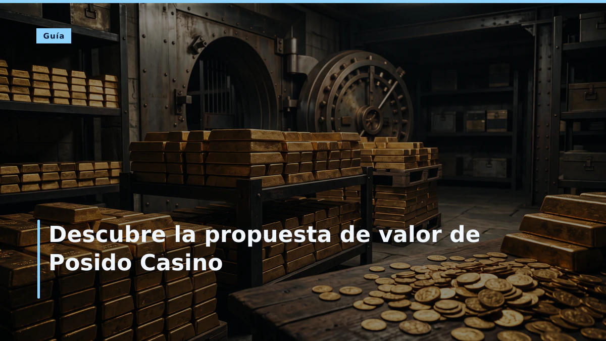 Descubre la propuesta de valor de Posido Casino