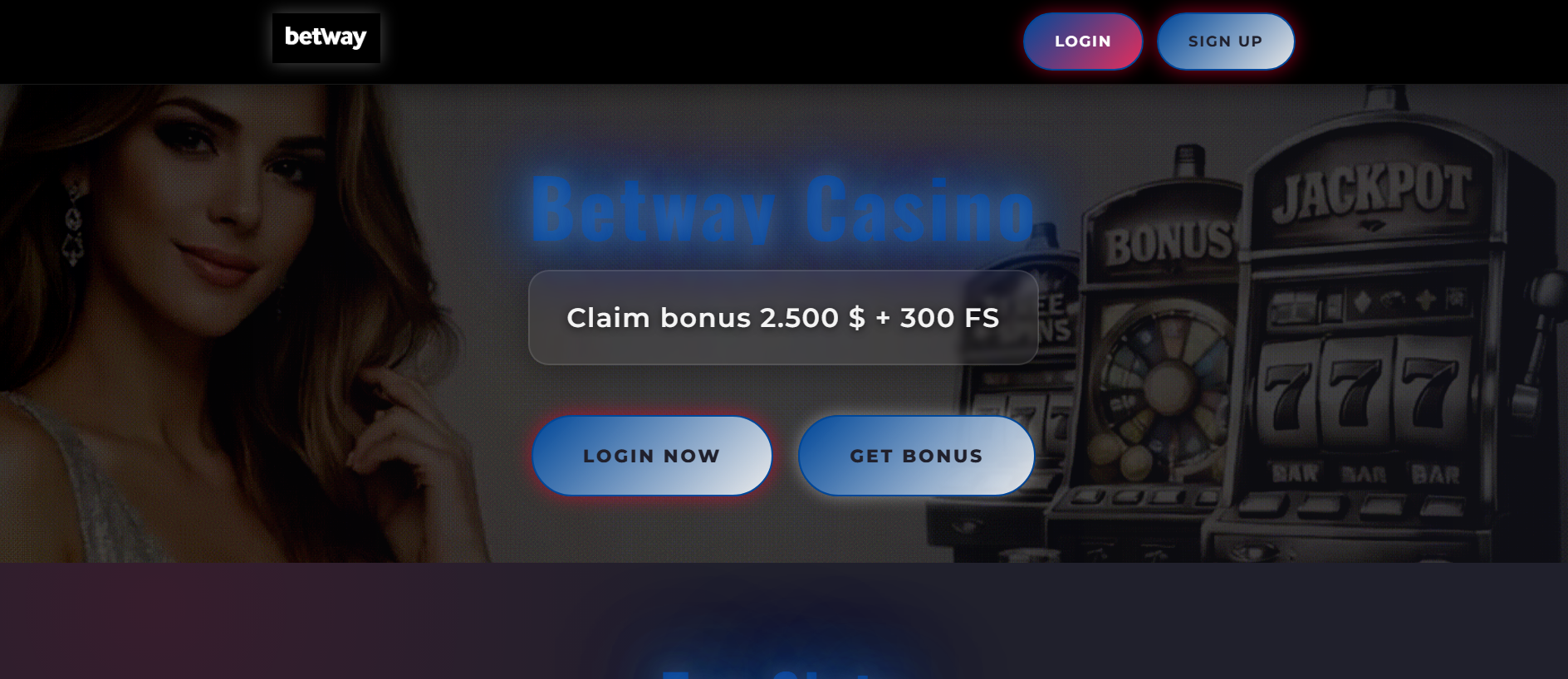 Stored capture of betwaycasinoca.com