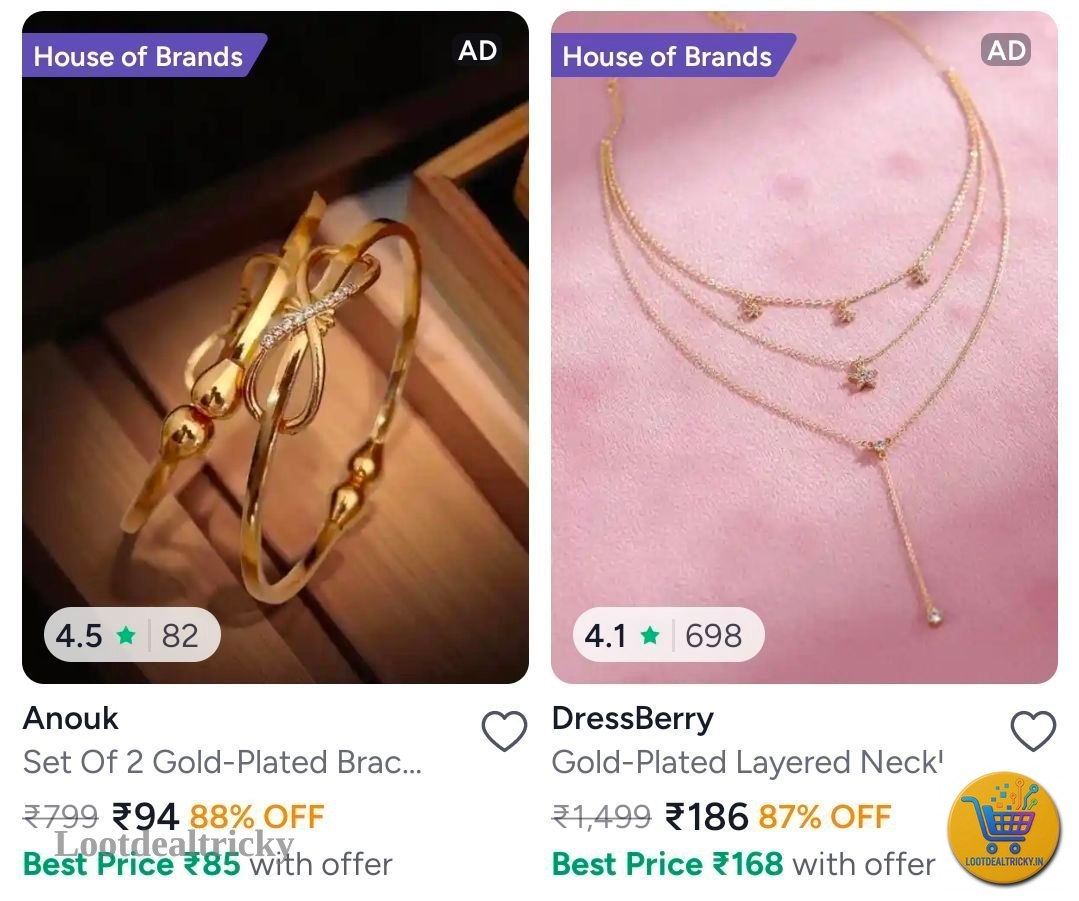 Jewellery Under 199 – Just ₹199 | Loot Deal Jewellery Under 199 – Just ₹199 | Loot Deal