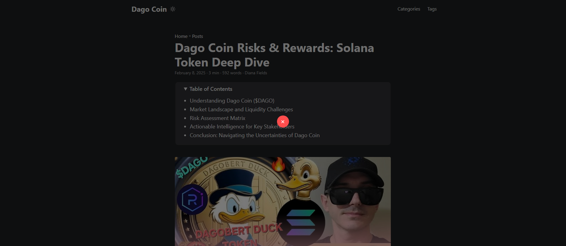 Stored capture of dago-coin.pages.dev