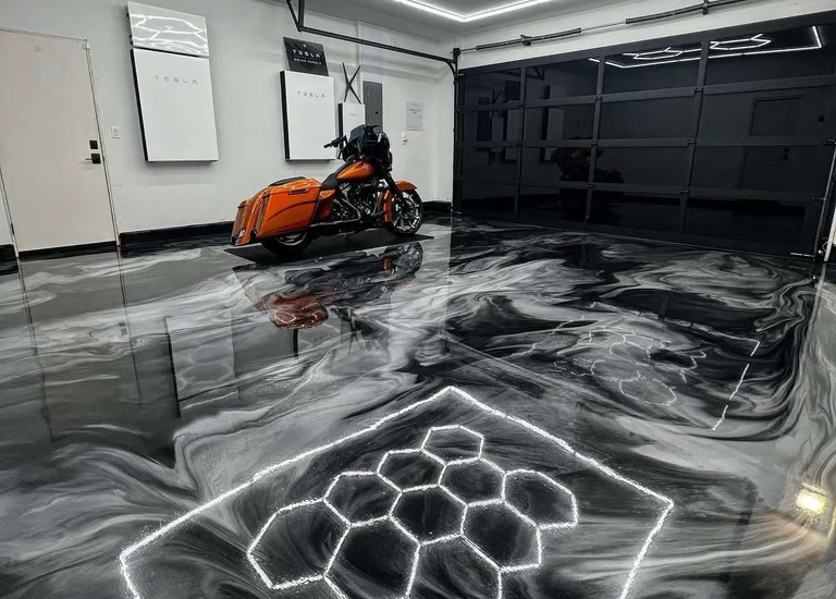 Metallic Epoxy Flooring
