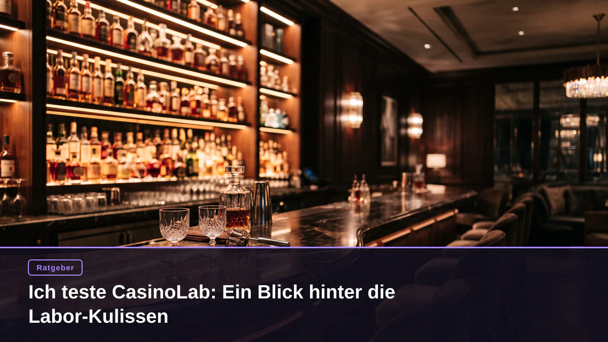 Ich teste CasinoLab: Ein Blick hinter die Labor-Kulissen