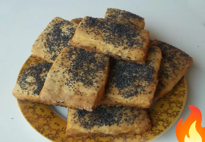 Постер Коржики с маком на кефире