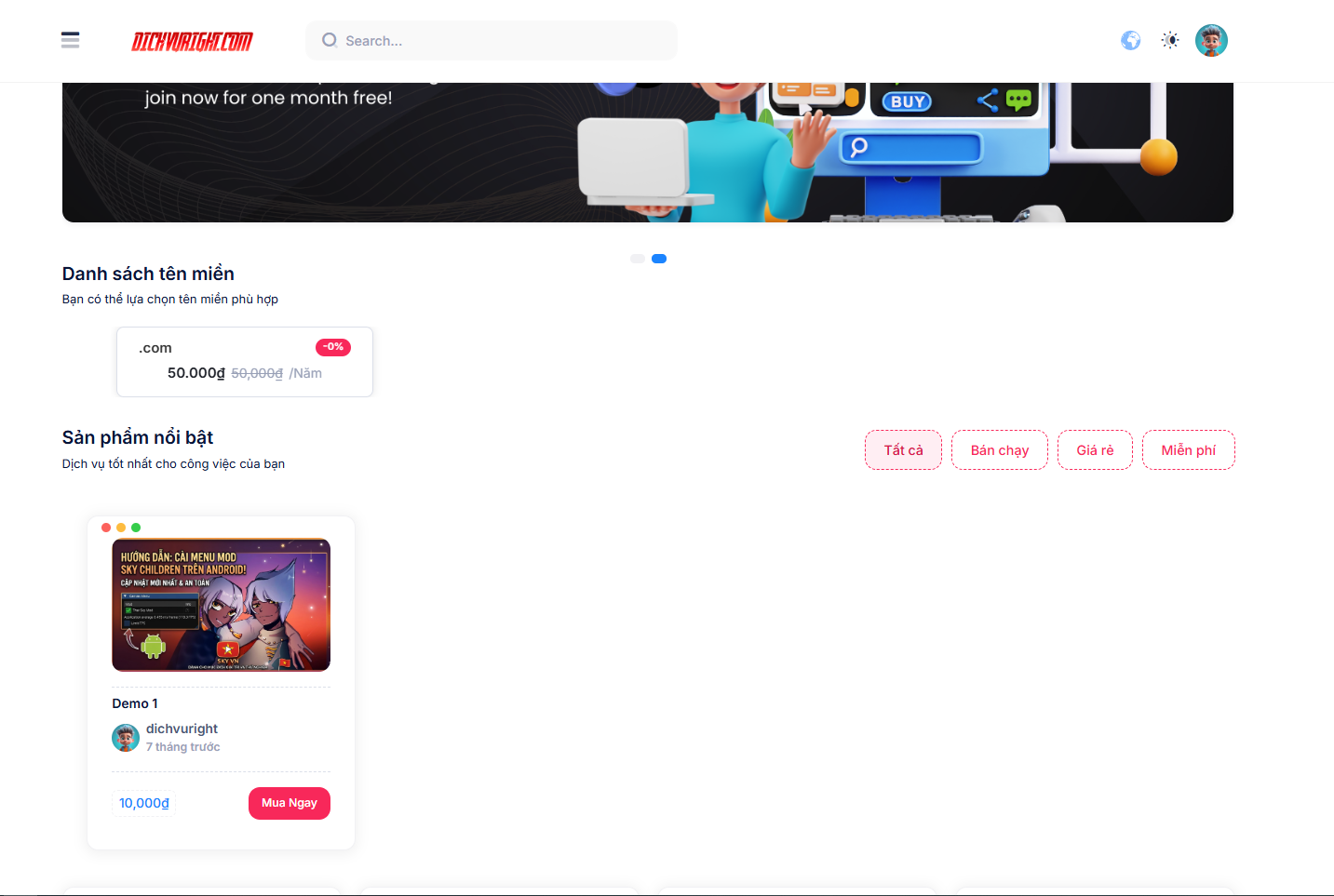 CHIA SẺ CODE BÁN MÃ NGUỒN THIẾT KẾ WEBSITE BÁN HOSTING TÊN MIỀN BẢN MỚI NHẤT 2026