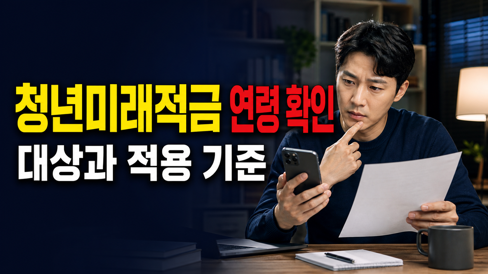 같은 1991년생인데 왜 다를까? 청년미래적금 8월 8일 전후 연령 기준 관련 핵심 정보를 상징적으로 보여주는 썸네일 이미지