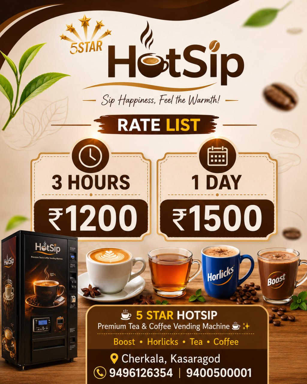 HotSip Rental Services