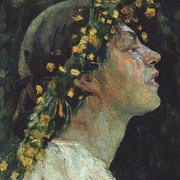 Женская голова 1921 1922