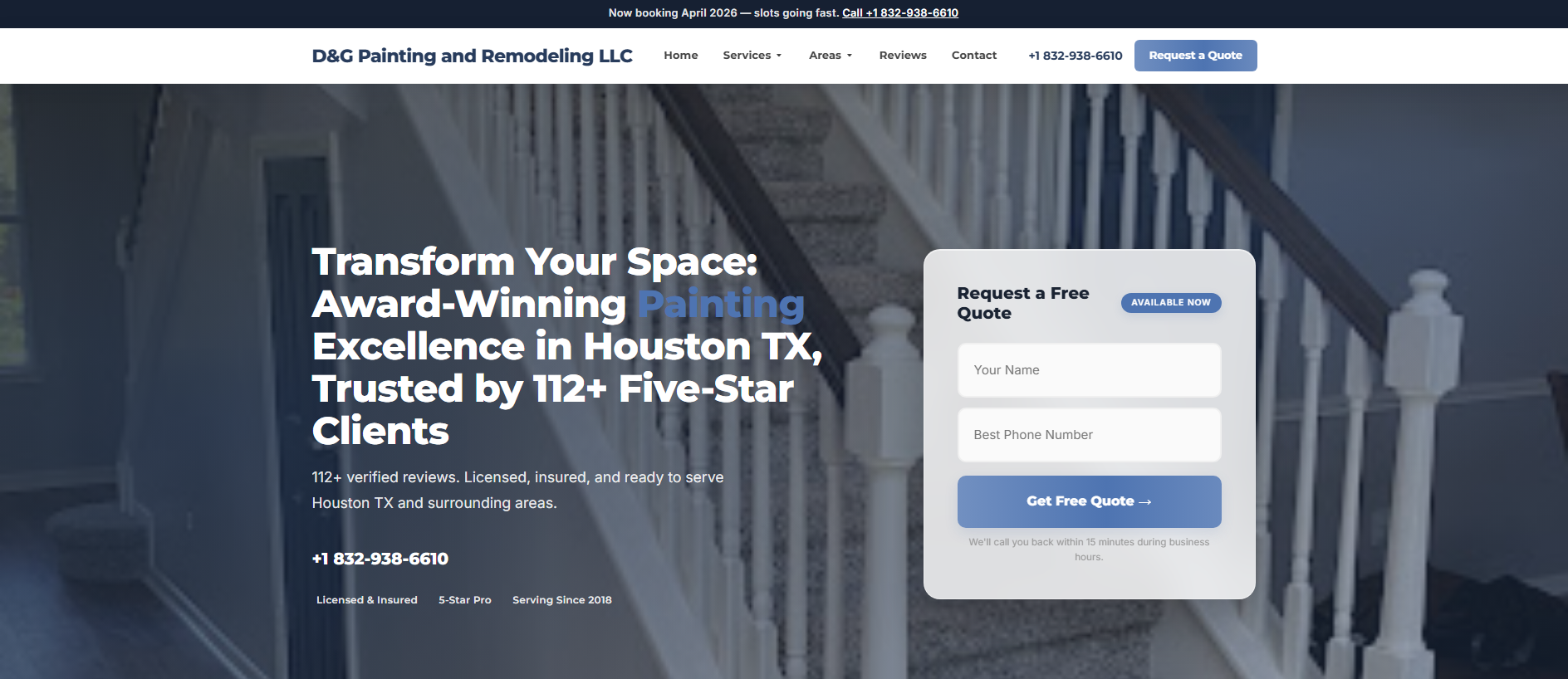 Stored capture of d-g-painting-and-remodeling-llc-houston-tx.pages.dev