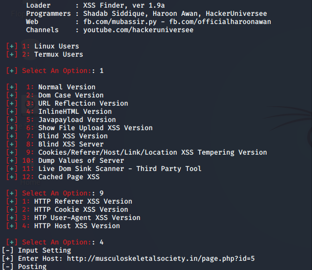 GitHub - tegal1337/XSS-Finder: World's most Powerful and Advanced Cross ...