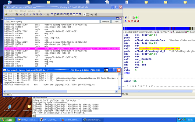 windbg-IDA