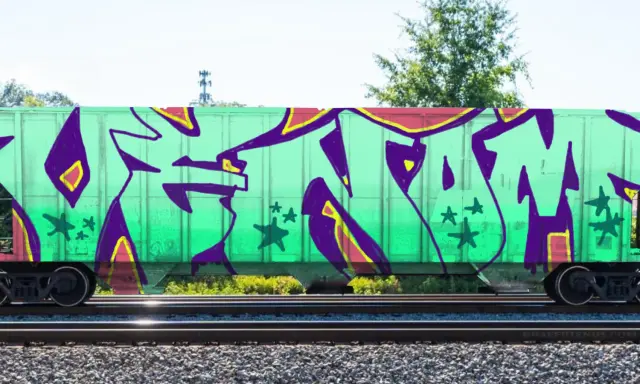 Graffiti artwork by venom