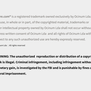 warning cover