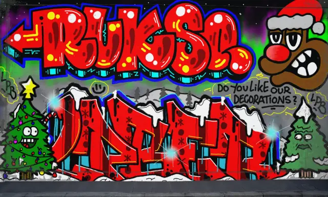 Graffiti artwork by Zkur