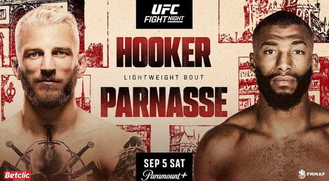 Watch UFC Fight Night: Hooker vs. Parnasse 9/5/26