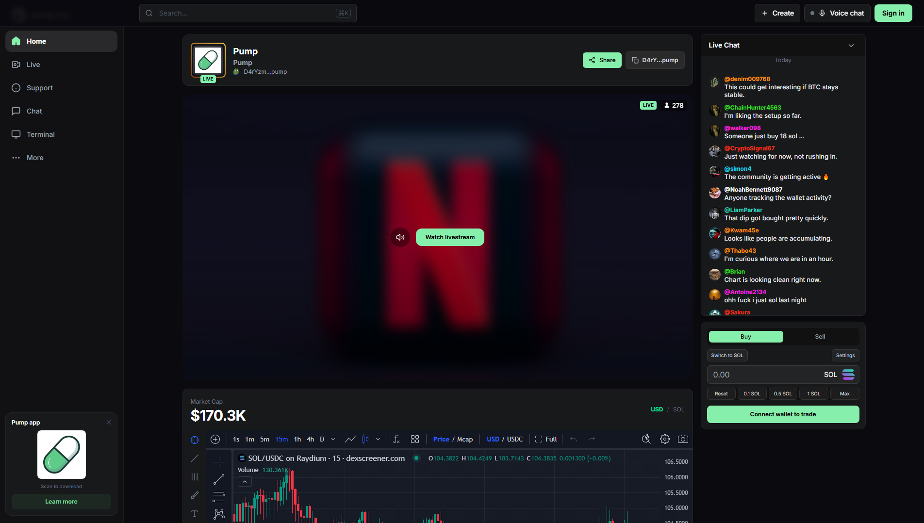 Stored capture of pump.solstreaminglive.xyz