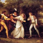 Валентин спасает Сильвию 1789
