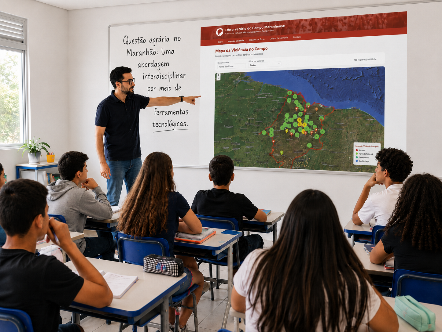 Uma abordagem interdisciplinar por meio de ferramentas tecnológicas: o Observatório do Campo Maranhense