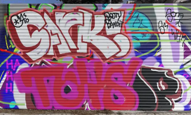 Graffiti artwork by Sark