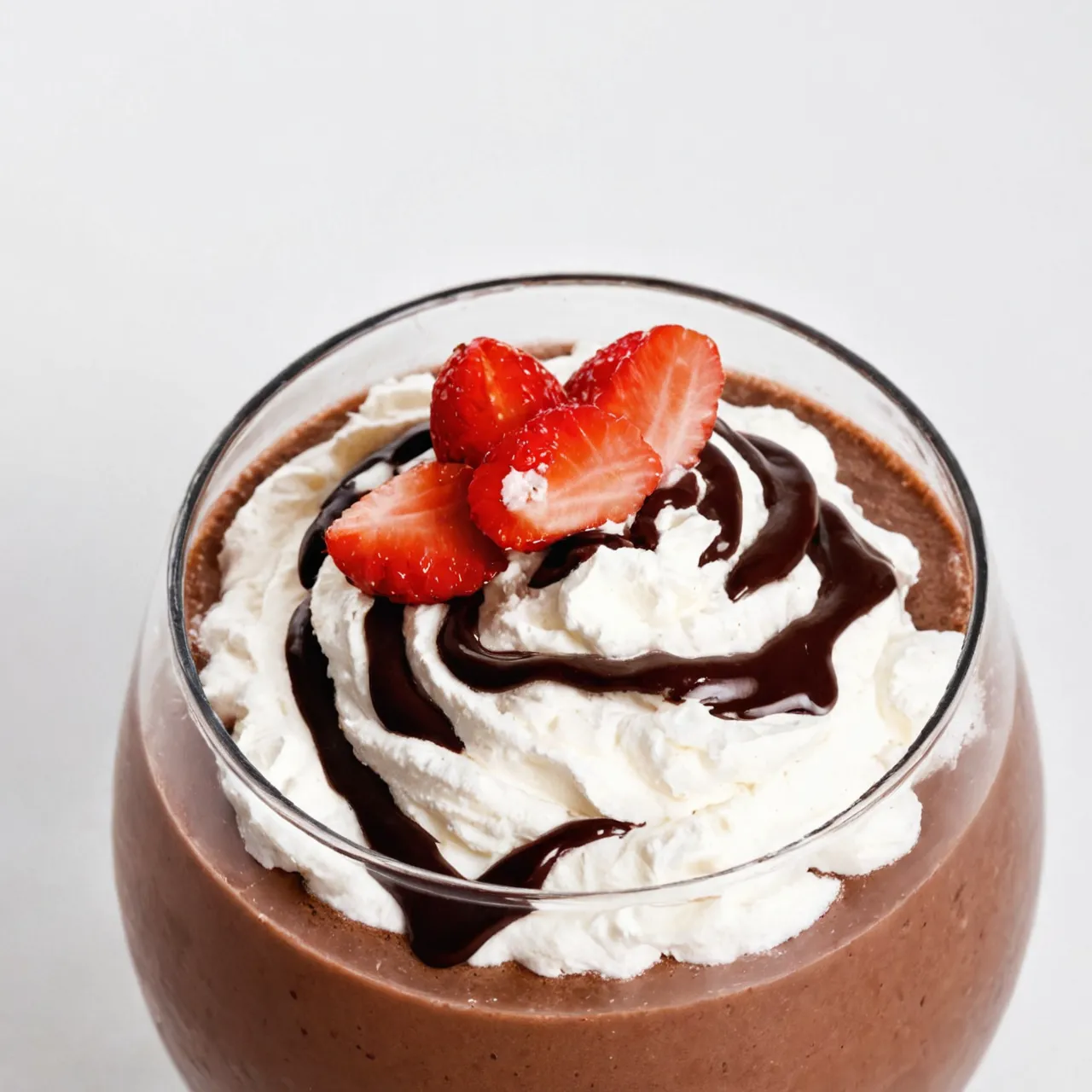 Chocolate Covered Strawberry Protein Shake