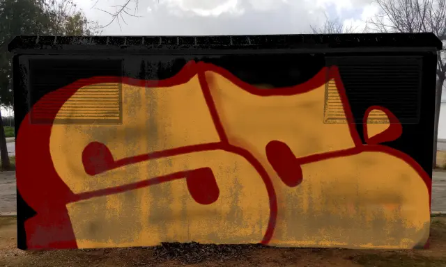 Graffiti artwork by 3OPK