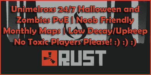 Mels 247 Halloween and Zombies PvE - No KOS/Decay/Upkeep