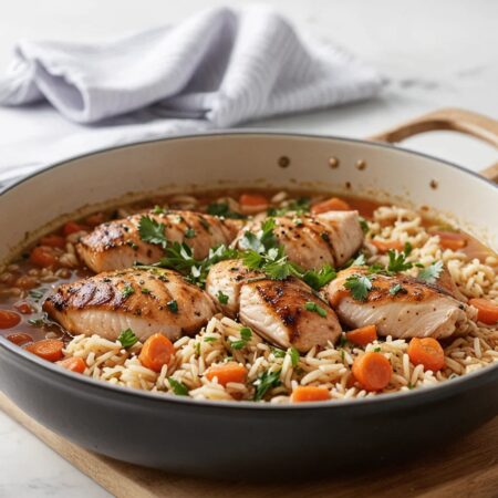 One-Pot Chicken and Rice