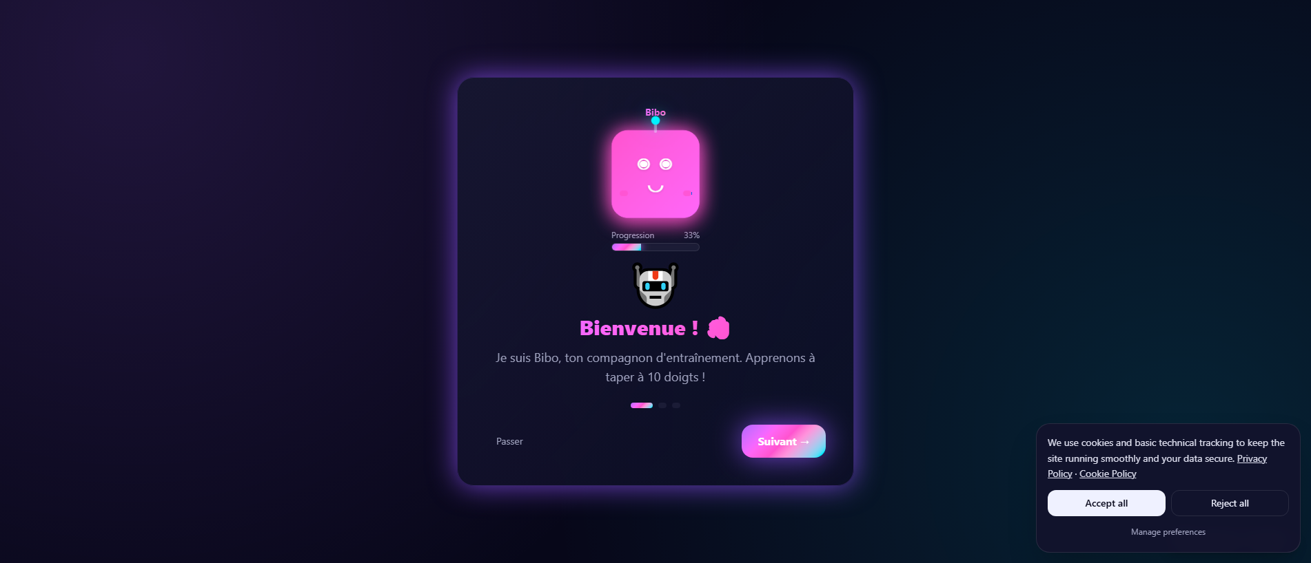 Screenshot of dixdoigts.app