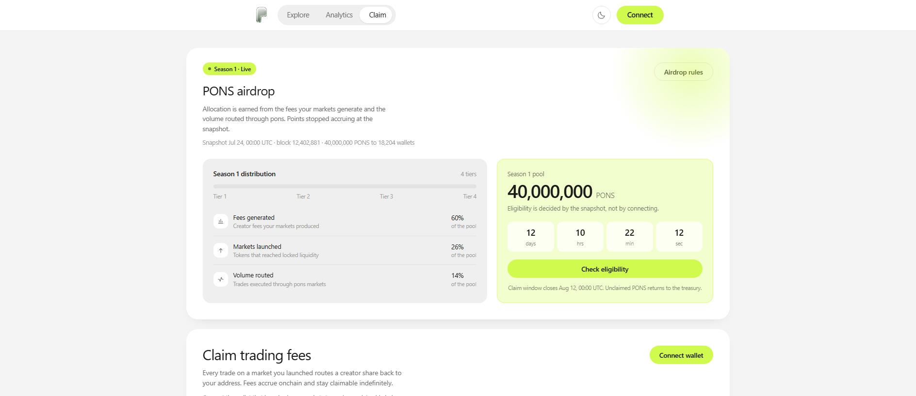 Forensic screenshot of ponsfamily.cc showing the phishing page layout