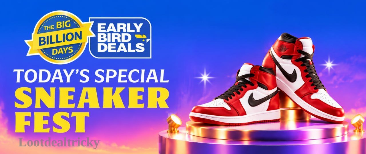 Live Flipkart Sneaker | Huge Savings Offer Live Flipkart Sneaker | Huge Savings Offer
