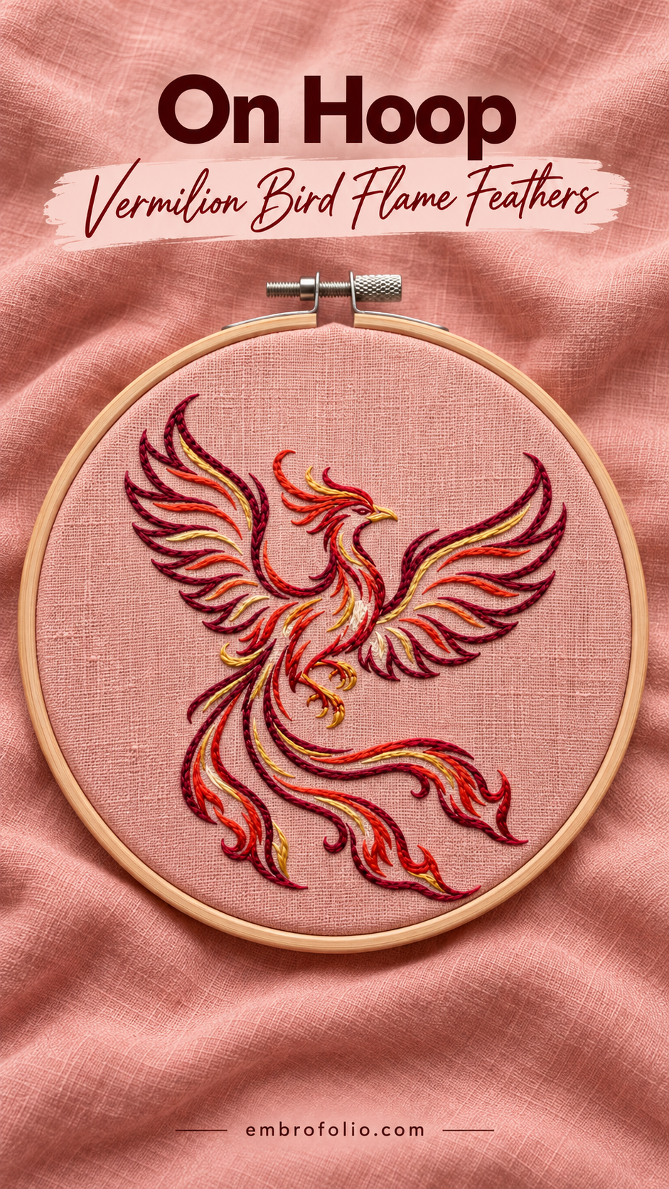 Vermilion Bird Flame Feathers Pinterest image preview