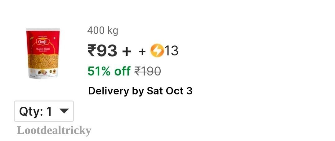 400gm Bikaneri Bhujia – Just ₹93 | Loot Ka Maal