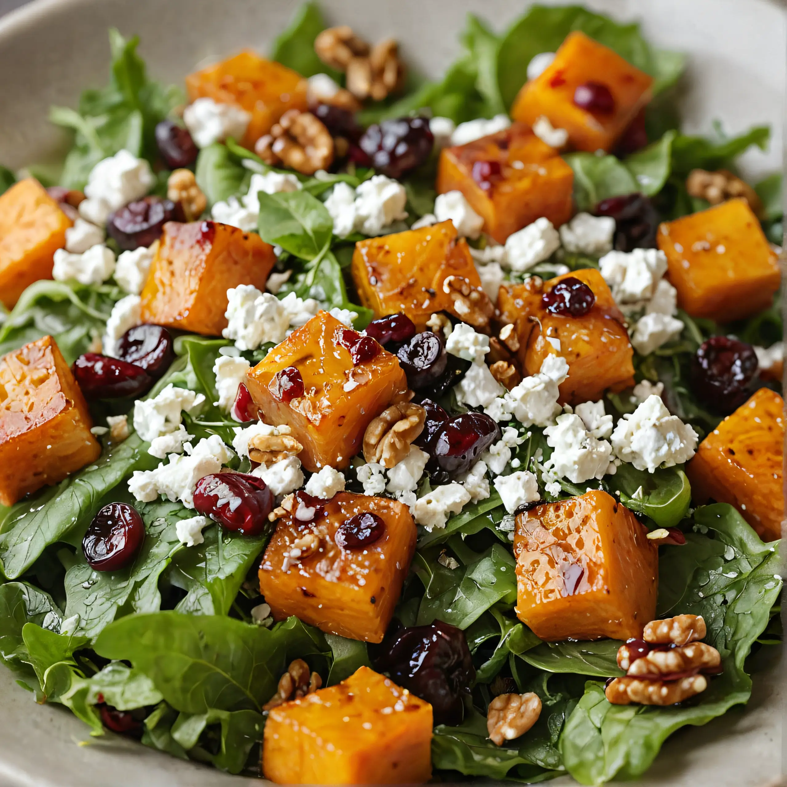 Roasted Pumpkin and Feta Salad Recipe