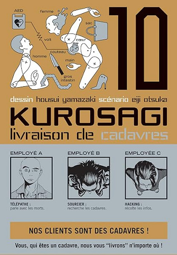 Kurosagi T10: Livraison de Cadavres - Housui Yamazaki, Eiji Otsuka Kurosagi T10: Livraison de Cadavres - Housui Yamazaki, Eiji Otsuka