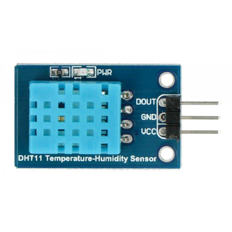 DHT11 temperature and humidity sensor