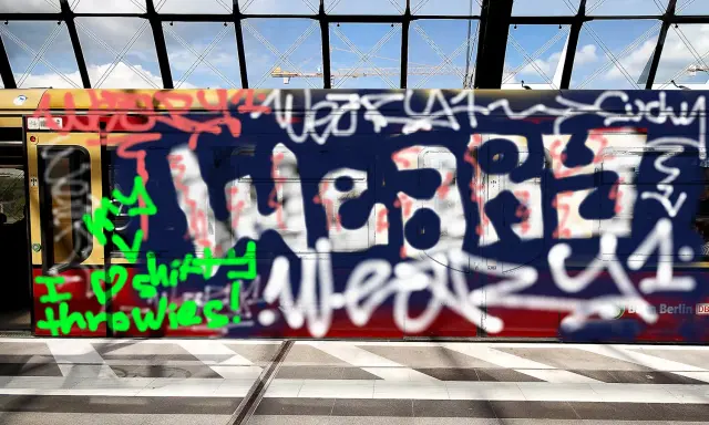 Graffiti artwork by DECAY