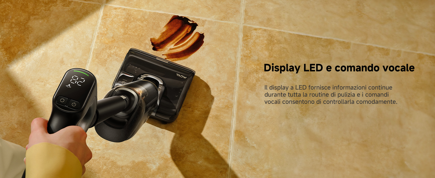 LED Display and Voice Alerts