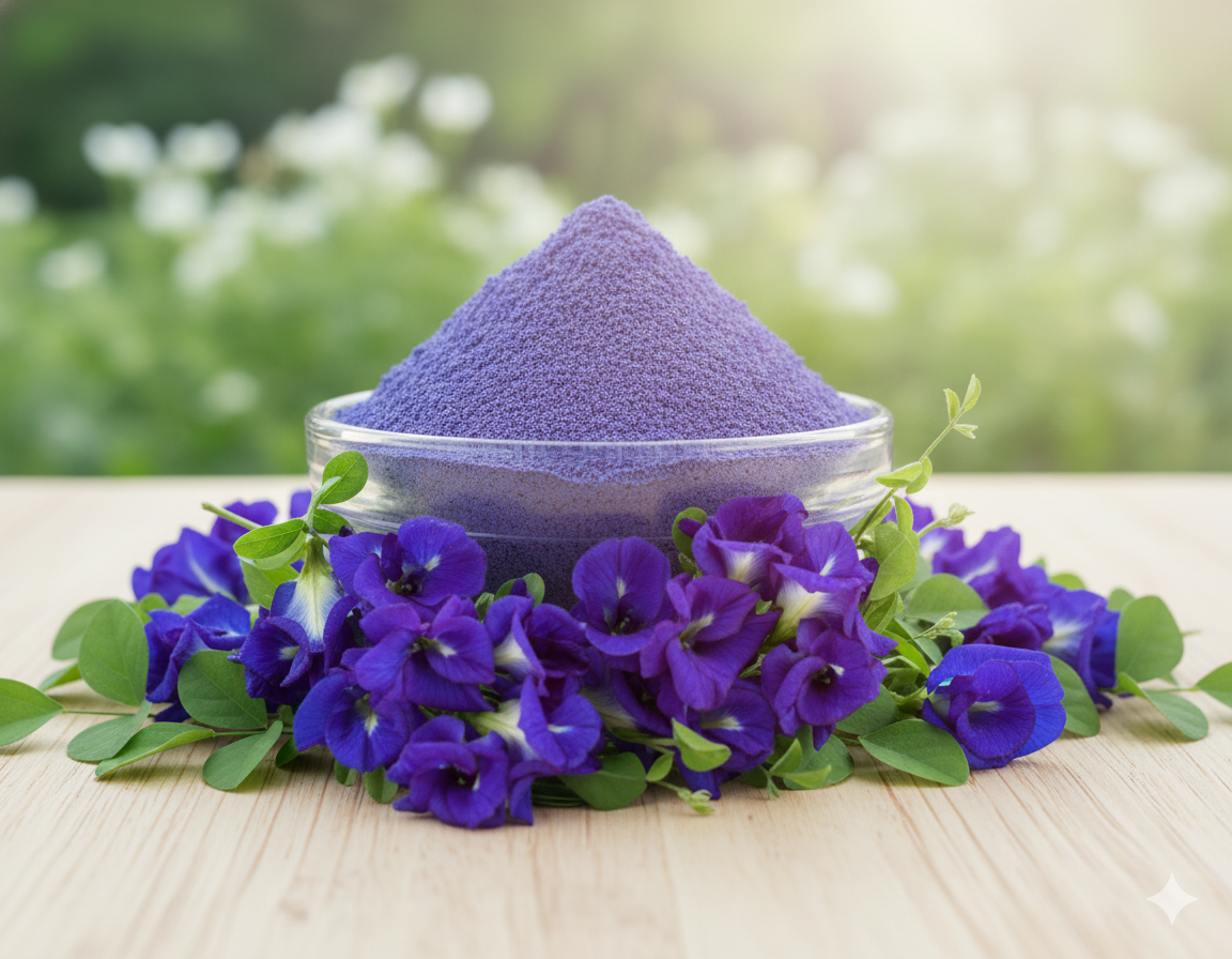 Blue Butterfly Pea Flowers