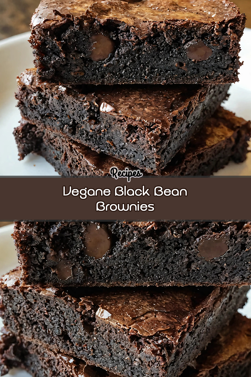 Vegane Black Bean Brownies