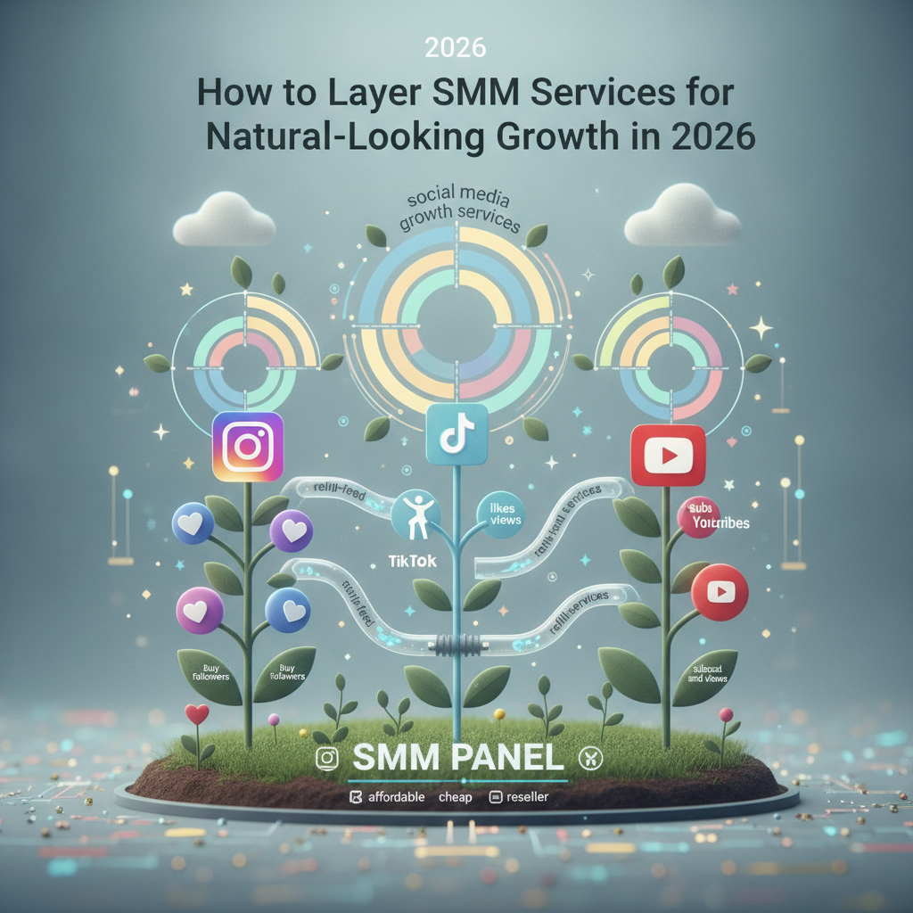 How to Layer SMM Services for Natural-Looking Growth in 2026