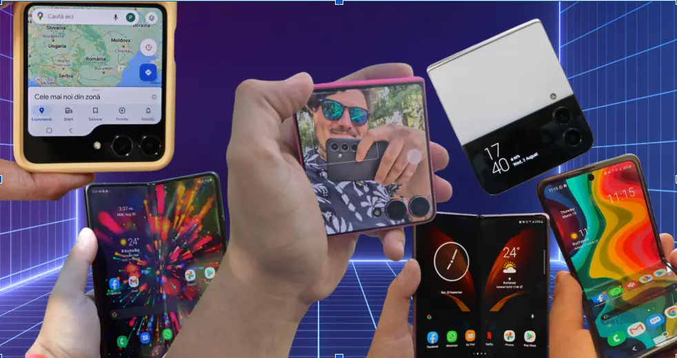 Cum au evoluat telefoanele pliabile în 7 ani