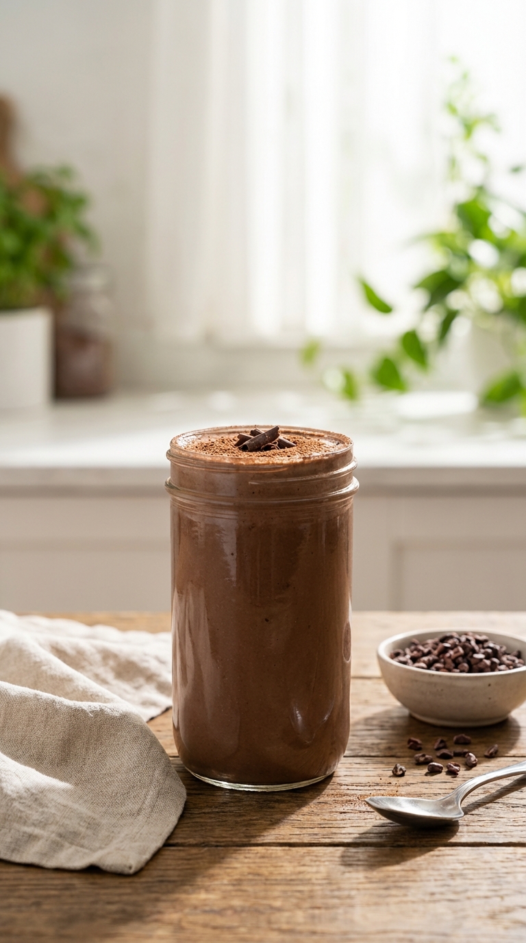 Rich Chocolate Protein Shake — Tastes Like Actual Dessert