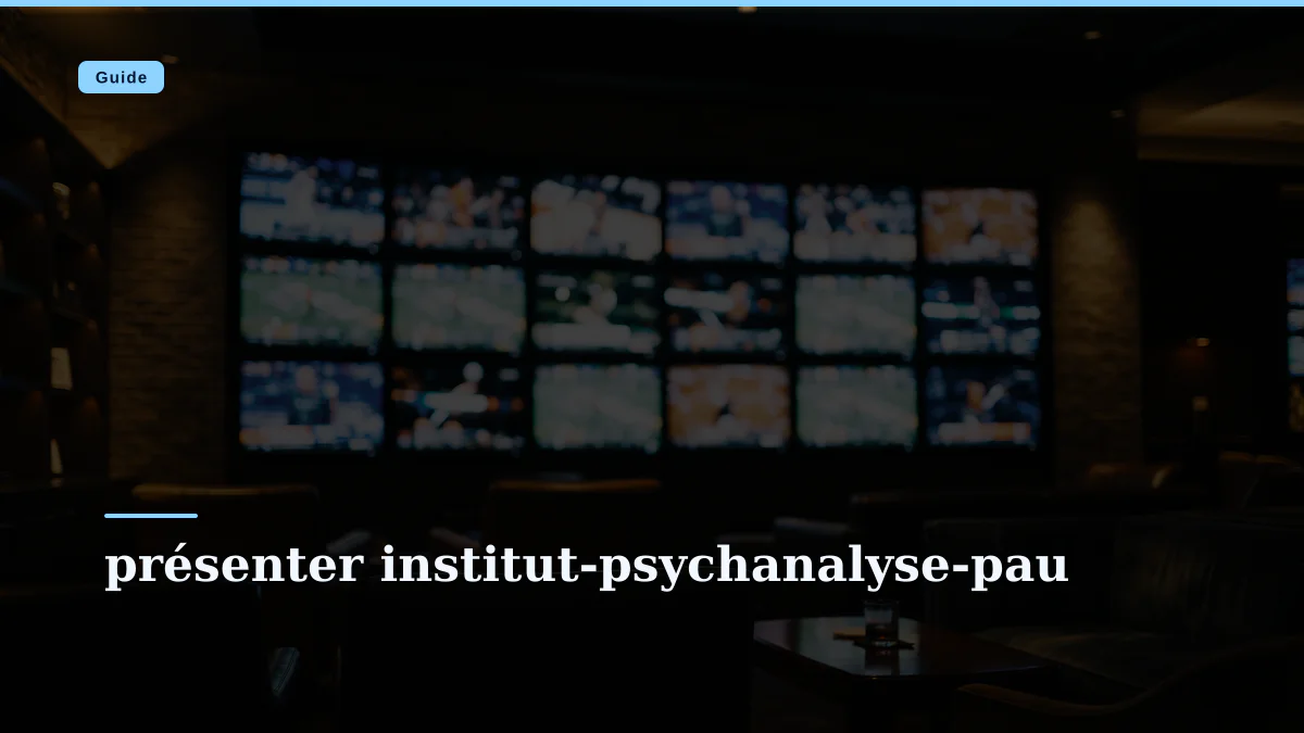 présenter institut-psychanalyse-pau