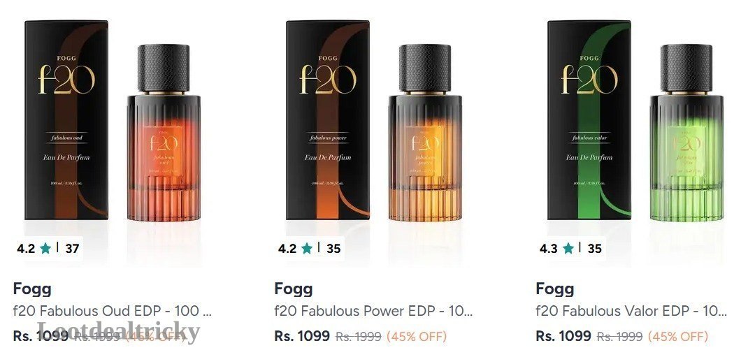 Fogg Premium Perfumes Offer Image