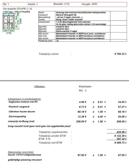 offerte-voordeur