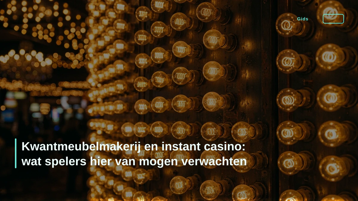 Kwantmeubelmakerij en instant casino: wat spelers hier van mogen verwachten